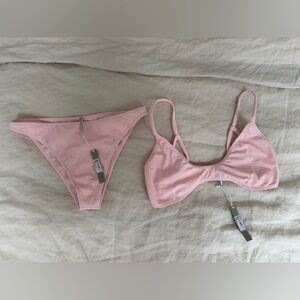 Gooseberry Seaside Women's Bikini Set - Bralette Top & Classic Bottom